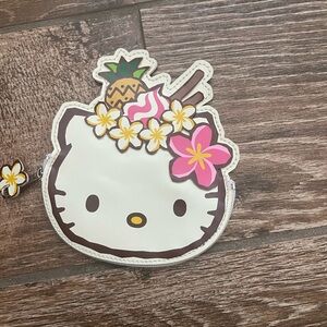 Hello Kitty Hawaii Coin Purse - White and Pink